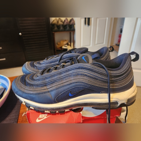 Nike Air Max 97 blue size 14 - Picture 4 of 5